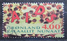 Poštová známka Grónsko 1993 Boj proti AIDS Mi# 238
