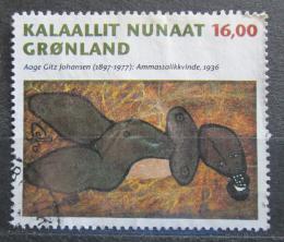 Poštová známka Grónsko 1997 Umenie, Aage Gitz-Johansen Mi# 311 Kat 4.50€