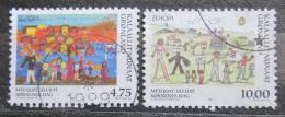 Poštové známky Grónsko 1998 Európa CEPT Mi# 323-24