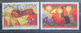 Poštové známky Grónsko 1999 Vianoce Mi# 344-45