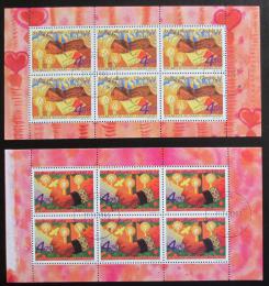 Poštové známky Grónsko 1999 Vianoce Mi# 344-45 Kat 22€