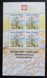 Poštové známky Grónsko 2000 Výstava HAFNIA Mi# Block 19