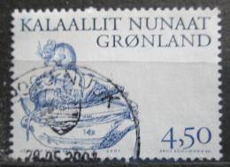 Poštová známka Grónsko 2001 Arktiètí Vikingové Mi# 362