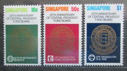 Poštové známky Singapur 1980 Pojištìní Mi# 359-61