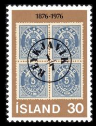 Poštová známka Island 1976 První známky Mi# 518