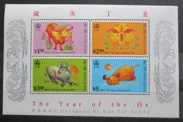 Poštové známky Hongkong 1997 Èínský nový rok, rok vola Mi# Block 45