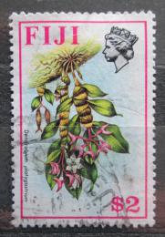 Poštová známka Fidži 1976 Dendrobium platygastrium Mi# 343