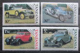 Poštové známky Tanzánia 1986 Staré automobily Mi# 309-12