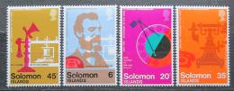 Poštové známky Šalamúnove ostrovy 1976 Telefon, 100. výroèie Mi# 322-25