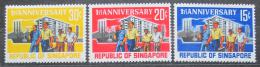 Poštové známky Singapur 1966 Státní svátek Mi# 74-76
