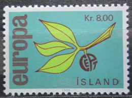 Poštová známka Island 1965 Európa CEPT Mi# 396