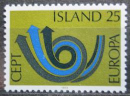 Poštová známka Island 1973 Európa CEPT Mi# 472