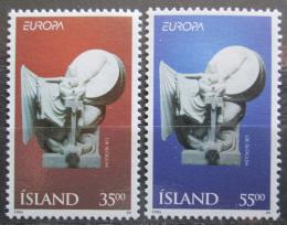 Poštové známky Island 1995 Európa CEPT Mi# 826-27