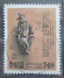 Poštová známka Srí Lanka 1981 Bodhisattwa Mi# 550