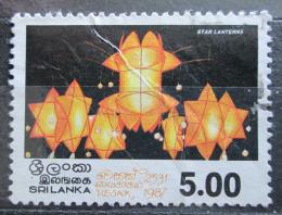 Poštová známka Srí Lanka 1987 Vesak, lampióny Mi# 786