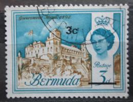 Poštová známka Bermudy 1970 Vládní budovy v Hamiltonu pretlaè Mi# 229 X