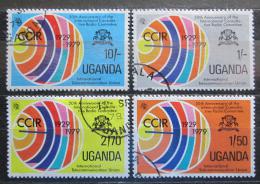 Poštové známky Uganda 1979 CCIR, 50. výroèie Mi# 250-53