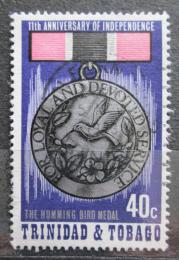 Poštová známka Trinidad a Tobago 1973 Nezávislost, 11. výroèie Mi# 321