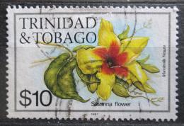 Poštová známka Trinidad a Tobago 1987 Mandevilla hirsuta Mi# 494 V Kat 12€