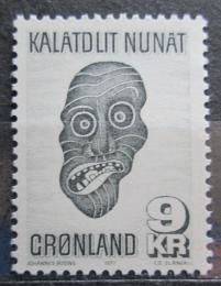 Poštová známka Grónsko 1977 Maska Mi# 103