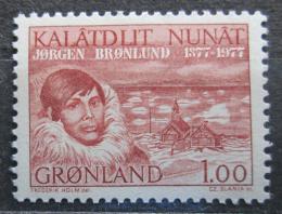 Poštovní známka Grónsko 1977 Jorgen Bronlund Mi# 104
