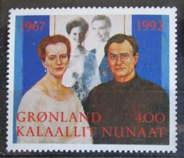 Poštová známka Grónsko 1992 Krá¾ovský pár Mi# 226