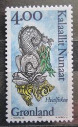 Poštová známka Grónsko 1995 Hvalfisken Mi# 277