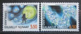 Poštové známky Grónsko 2004 Nordické mýty Mi# 414-15