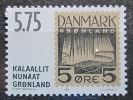 Poštová známka Grónsko 2001 Výstava HAFNIA Mi# 371