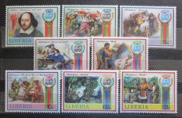 Poštové známky Libéria 1987 Shakespearovy hry Mi# 1366-73 Kat 8€
