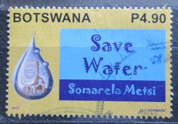 Poštová známka Botswana 2013 Šetøi vodou Mi# 971