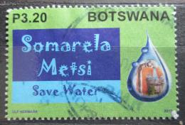 Poštová známka Botswana 2013 Šetøi vodou Mi# 968