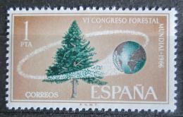Poštová známka Španielsko 1966 Kongres lesního hospodáøství Mi# 1622