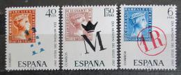 Poštové známky Španielsko 1967 Svìtový den známek Mi# 1685-87
