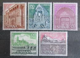 Poštové známky Španielsko 1968 Pamätihodnosti Mi# 1765-69