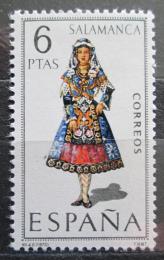 Poštová známka Španielsko 1970 ¼udový kroj Salamanca Mi# 1859