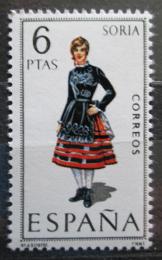 Poštová známka Španielsko 1970 ¼udový kroj Soria Mi# 1881