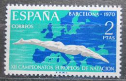 Poštová známka Španielsko 1970 ME v plavání Mi# 1880