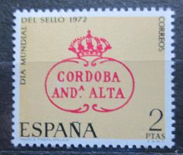 Poštová známka Španielsko 1972 Svìtový den známek Mi# 1987