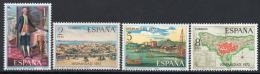 Poštové známky Španielsko 1972 Španielsko-americké dìjiny Mi# 2002-05