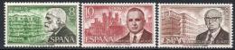 Poštové známky Španielsko 1975 Stavitelé Mi# 2135-37