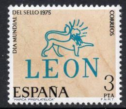 Poštová známka Španielsko 1975 Svìtový den známek Mi# 2153