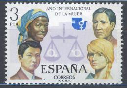 Poštová známka Španielsko 1975 Medzinárodný rok žen Mi# 2156