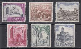 Poštové známky Španielsko 1975 Pamätihodnosti Mi# 2158-63