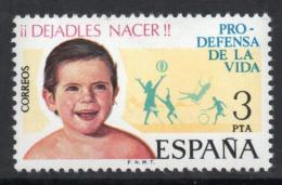 Poštová známka Španielsko 1975 Malé dítì Mi# 2175