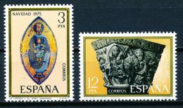 Poštové známky Španielsko 1975 Vianoce Mi# 2193-94