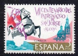 Poštová známka Španielsko 1976 Svätý Juraj a katedrála Alcoy Mi# 2208