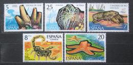 Poštové známky Španielsko 1979 Fauna Mi# 2423-27