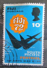 Poštová známka Fidži 1972 Jihopacifický festival umenie Mi# 298