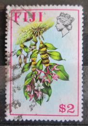 Poštová známka Fidži 1976 Dendrobium platygastrium Mi# 343